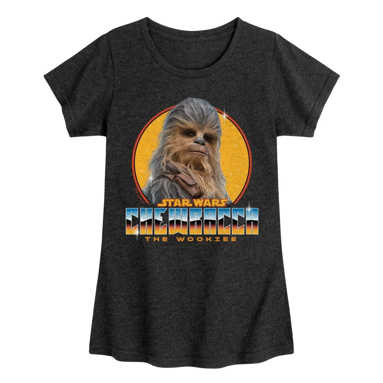 Girl's Star Wars Chewbacca Short Sleeve Tee sold by Zulily product image thumbnail 3