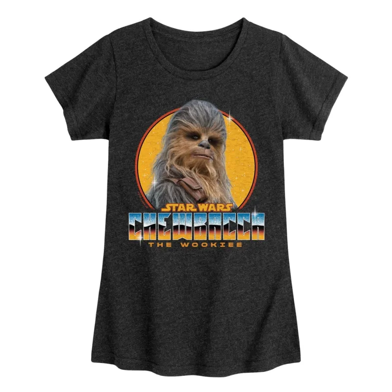 Girl's Star Wars Chewbacca Short Sleeve Tee sold by Zulily
