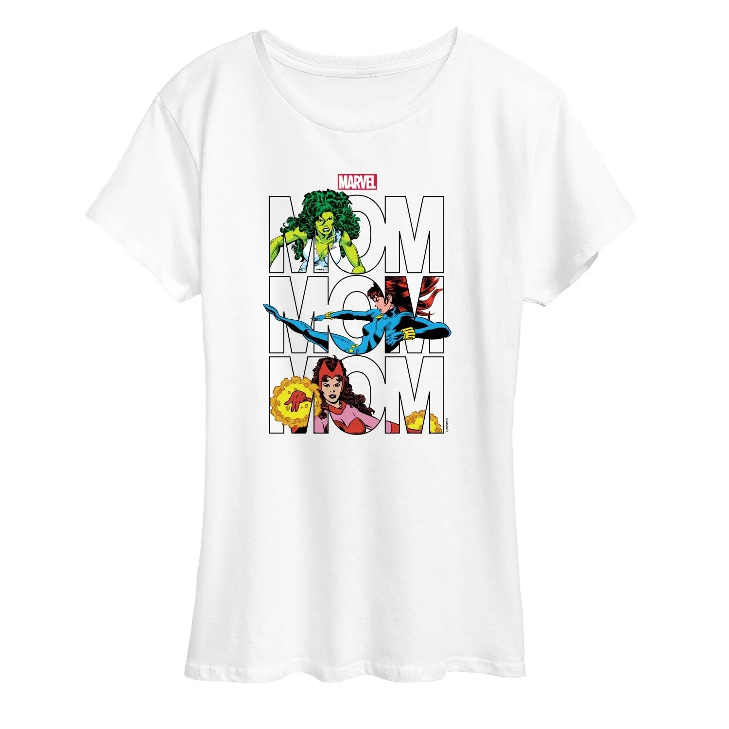 Women's Marvel Mom Short Sleeve Tee sold by Zulily product image thumbnail 3