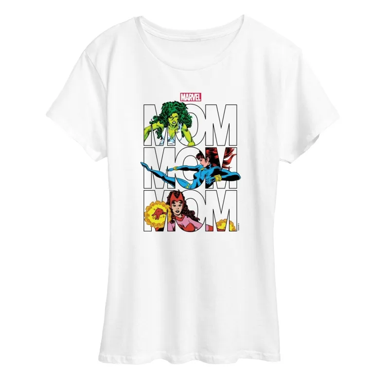 Women's Marvel Mom Short Sleeve Tee sold by Zulily