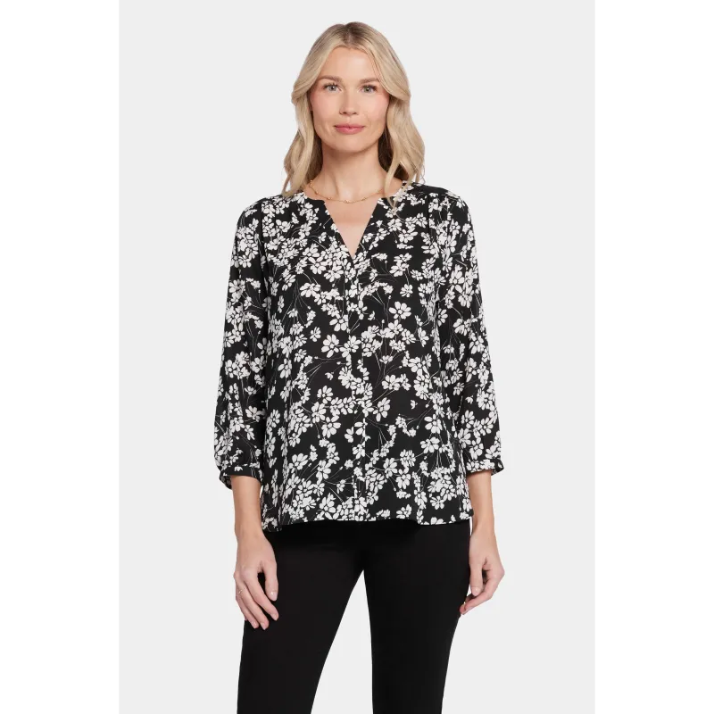 Ladies-Pintuck Blouse sold by Zulily