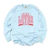 In My Lover Era Varsity Garment Dyed Long Sleeve sold by Zulily