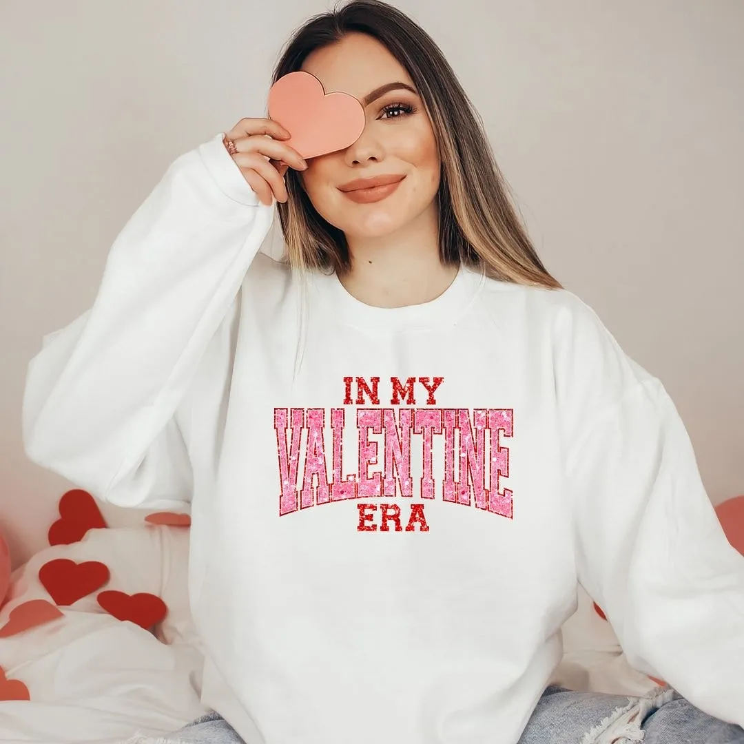 In My Valentine Era Graphic Sweatshirt sold by Zulily product image thumbnail 3