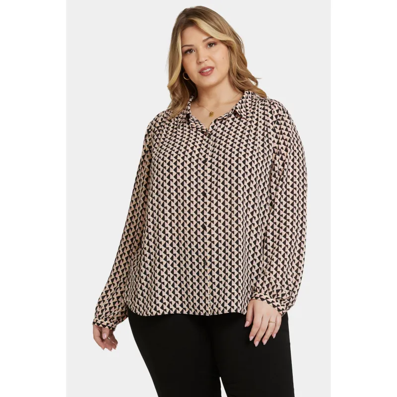 Ladies Plus-Modern Blouse sold by Zulily