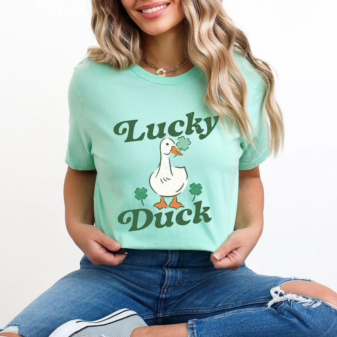 Lucky Duck Short Sleeve Crewnneck Tee sold by Zulily product image thumbnail 3