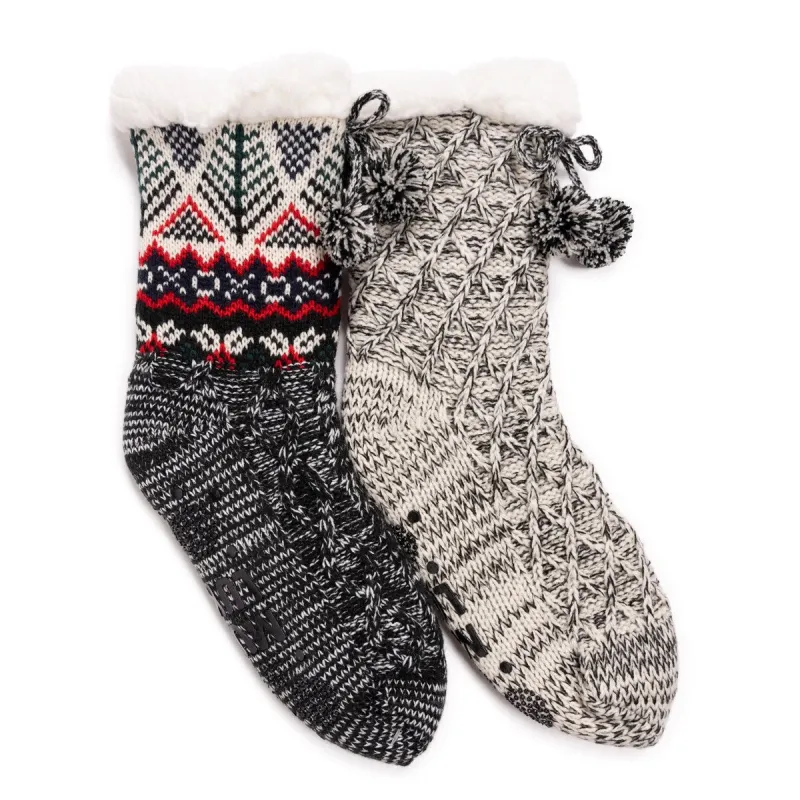 Women's 2 Pair Pack Tall Cabin Socks sold by Zulily