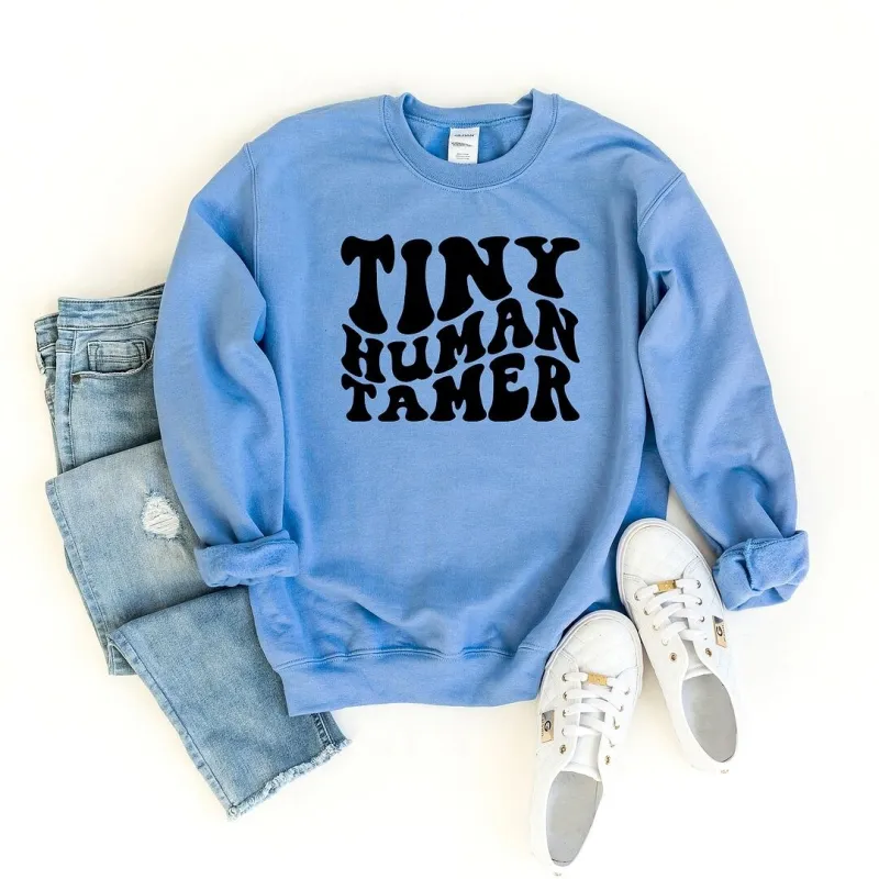 Tiny Human Tamer Graphic Sweatshirt sold by Zulily