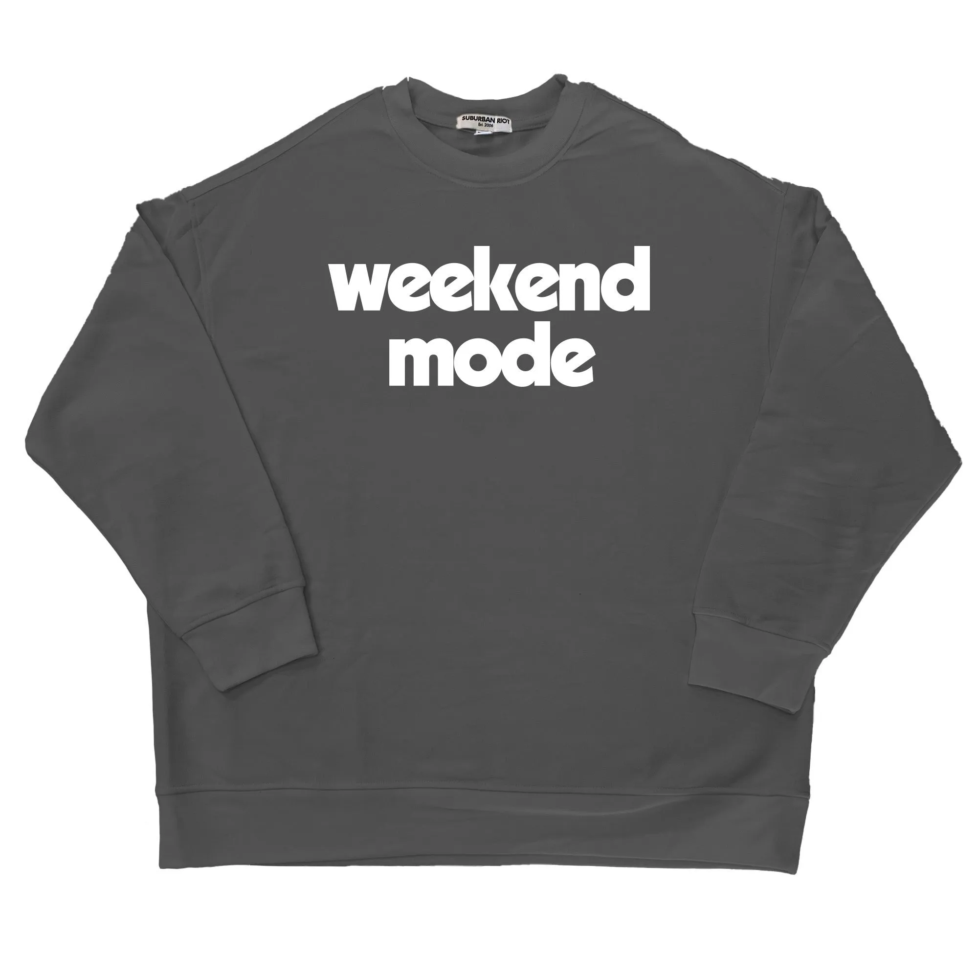 Weekend Mode Oversized Sweatshirt sold by Zulily