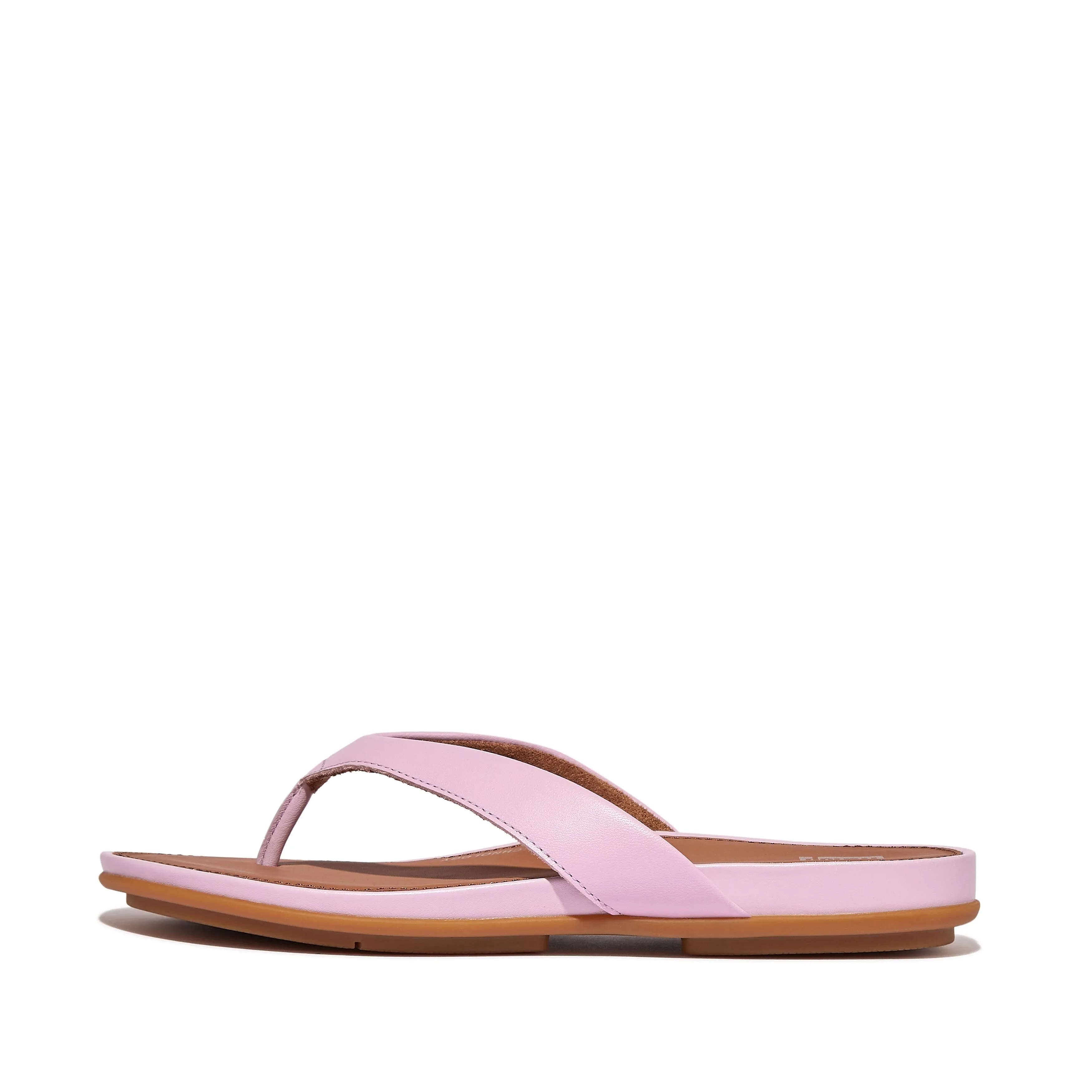 gracie leather flip-flops eo8-b26 sold by Zulily