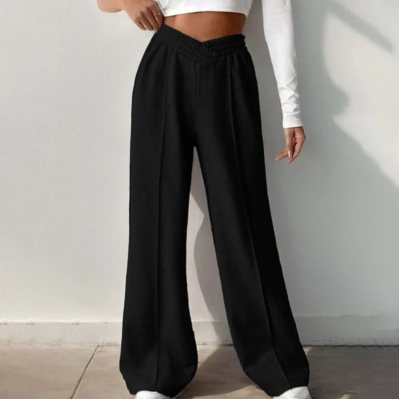 Black Wide-Leg Pants sold by Zulily