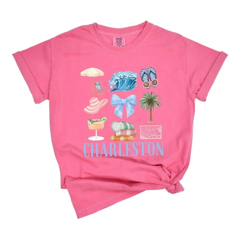 Coquette Charleston Chart Garment Dyed Tee sold by Zulily