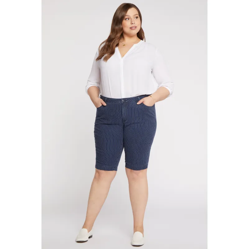 Ladies Plus-Tailored Bermuda Short sold by Zulily