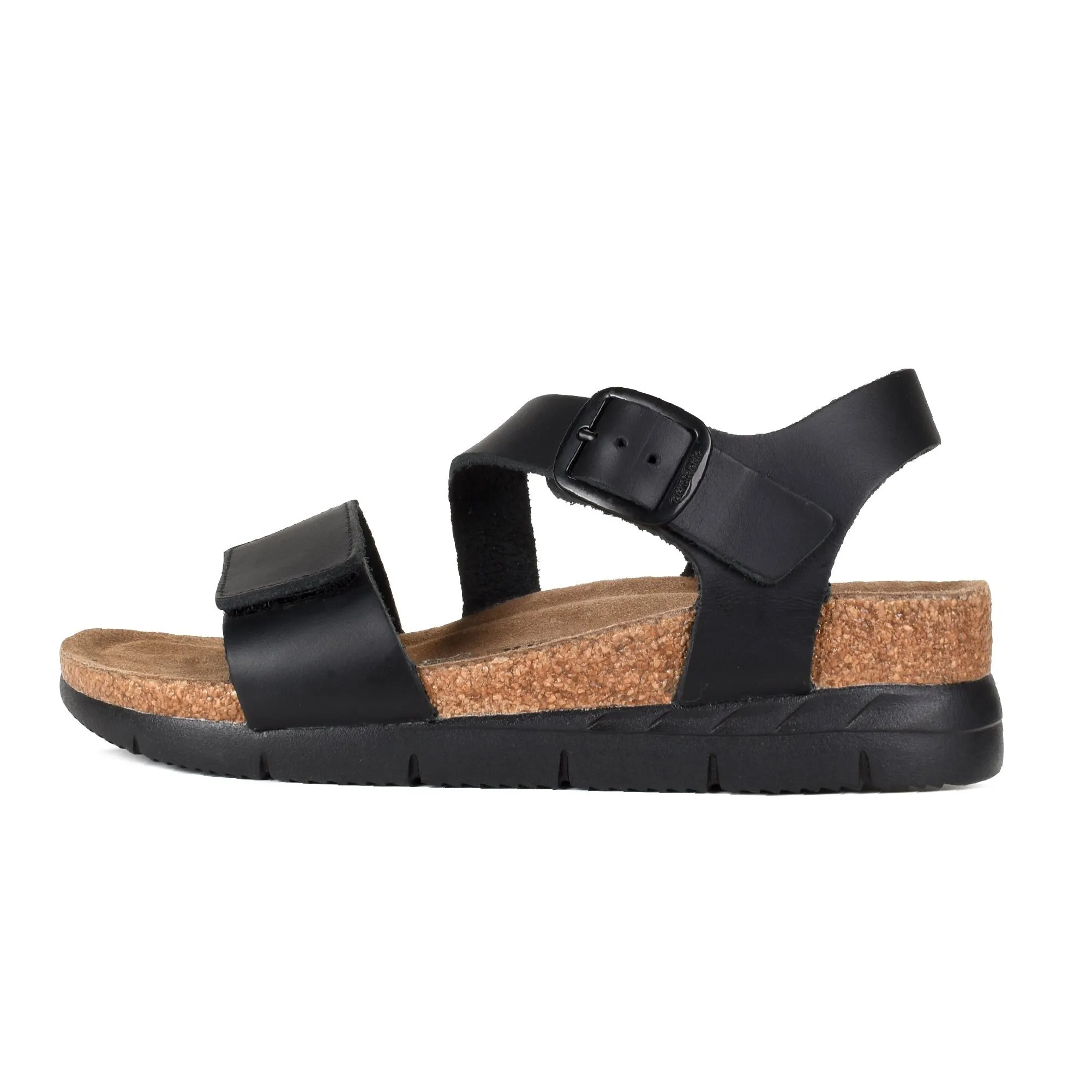 Aerothotic - Serena Double Strappy Open Toe Comfortable Leather Platform Sandals sold by Zulily product image thumbnail 2