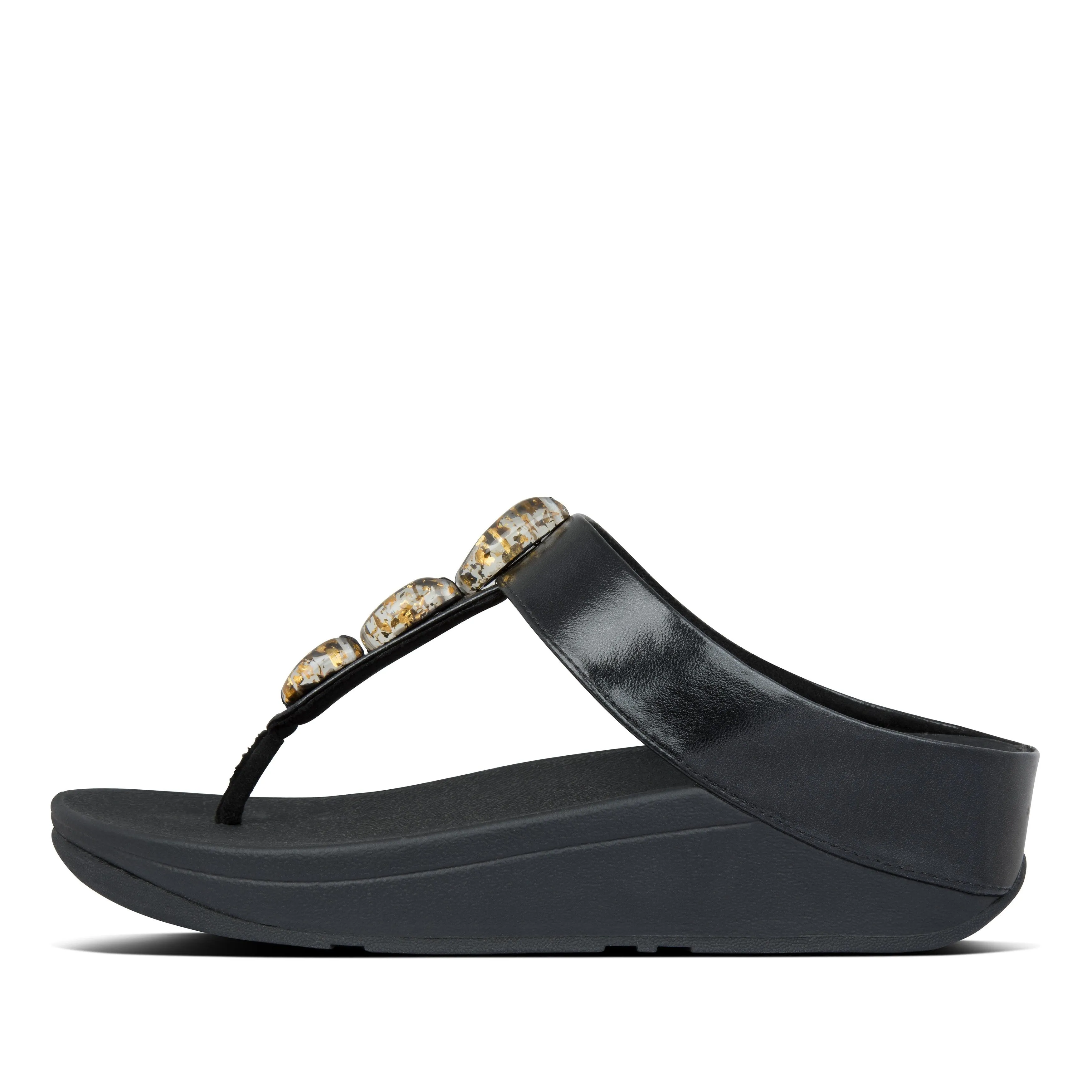 fino metallic fleck stone toe-thongs y12-090 sold by Zulily product image thumbnail 2
