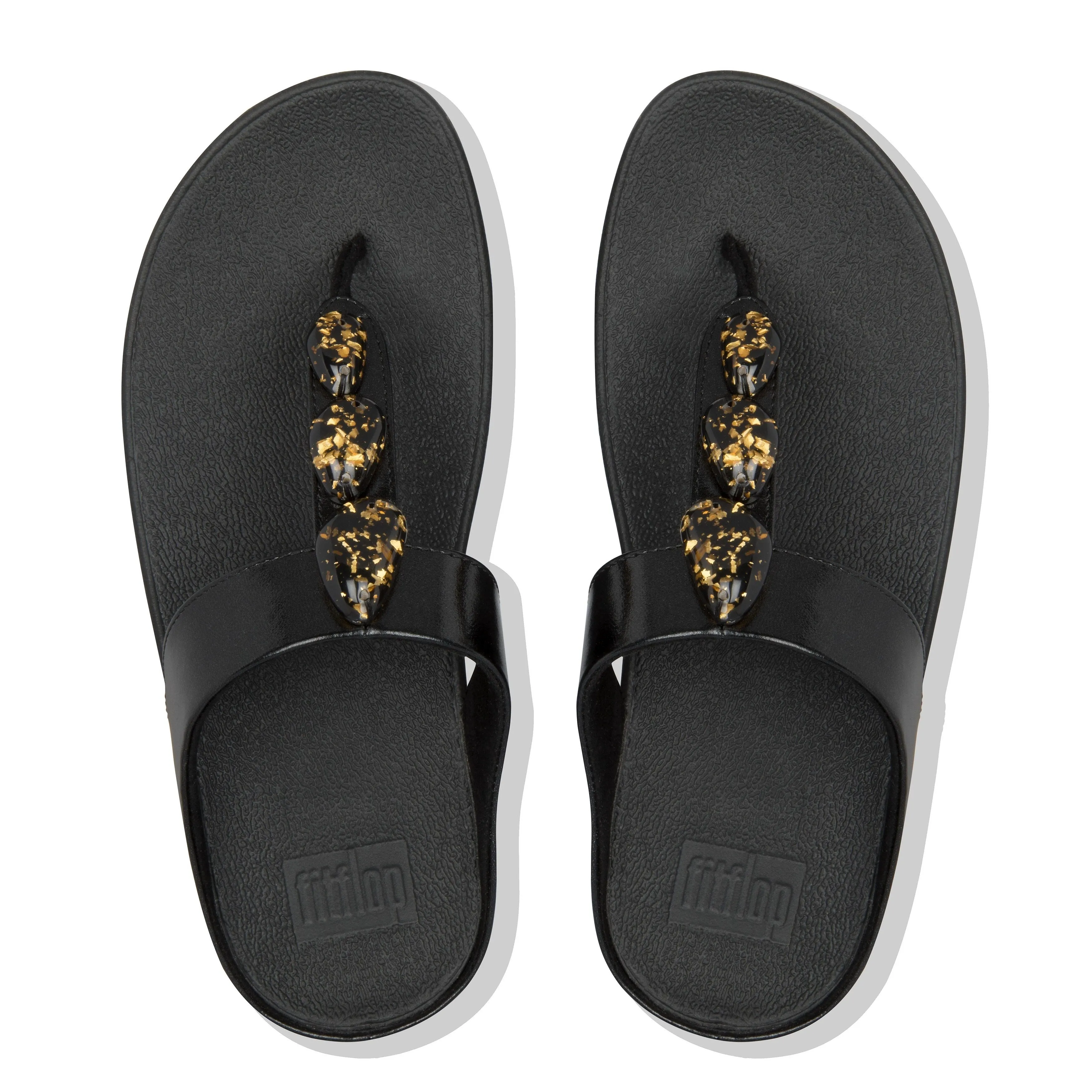 fino metallic fleck stone toe-thongs y12-090 sold by Zulily product image thumbnail 3