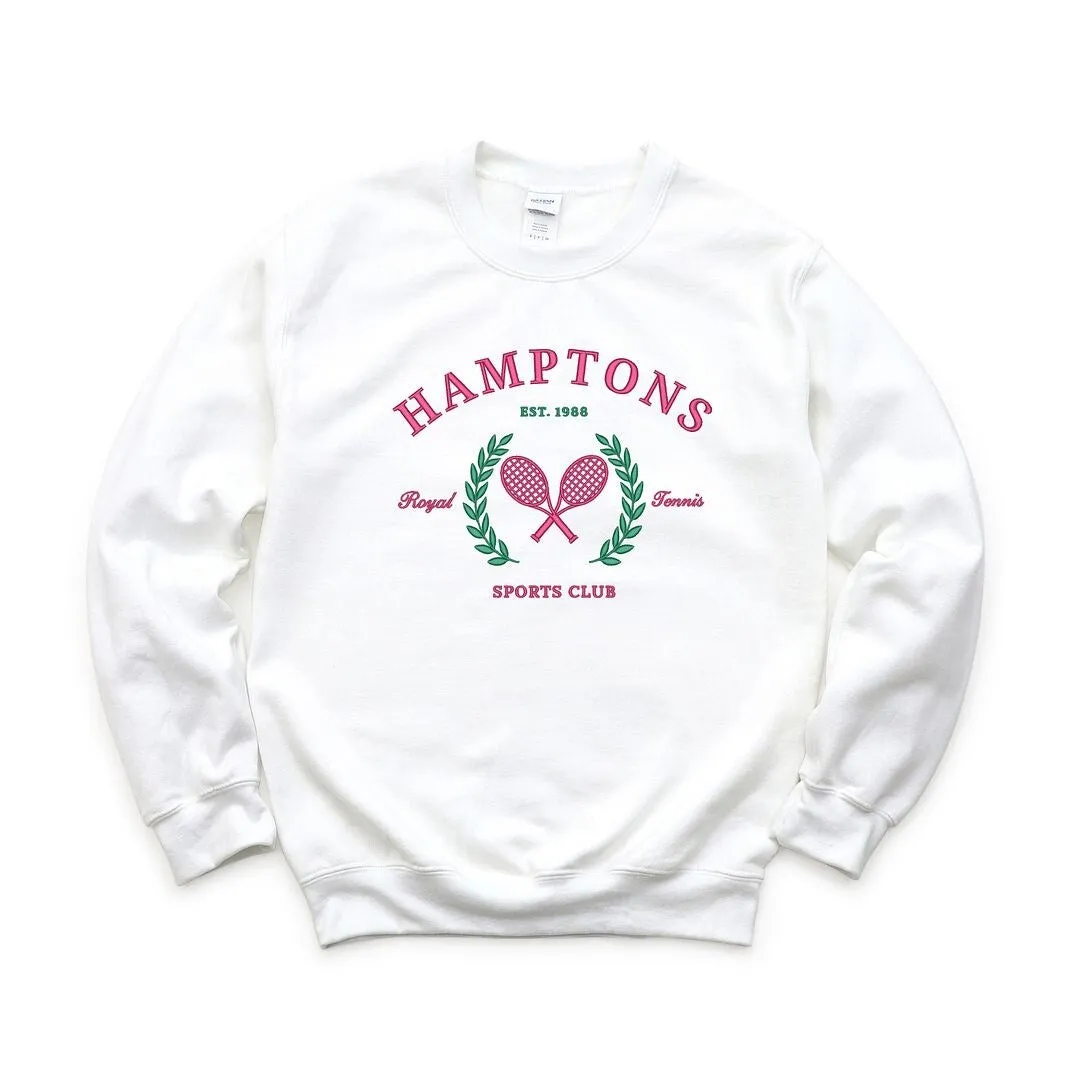 Embroidered Hampton Sports Club Graphic Sweatshirt sold by Zulily product image thumbnail 2