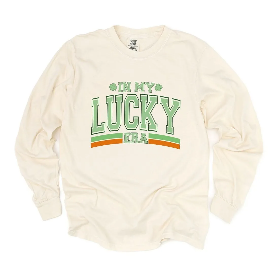 In My Lucky Era Garment Dyed Long Sleeve sold by Zulily product image thumbnail 2