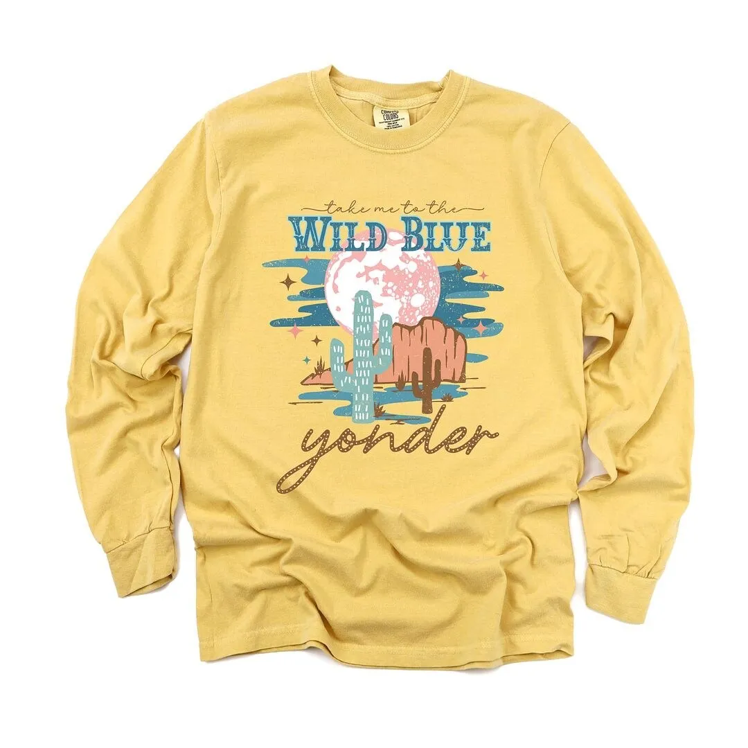 Wild Blue Yonder Garment Dyed Long Sleeve sold by Zulily product image thumbnail 2