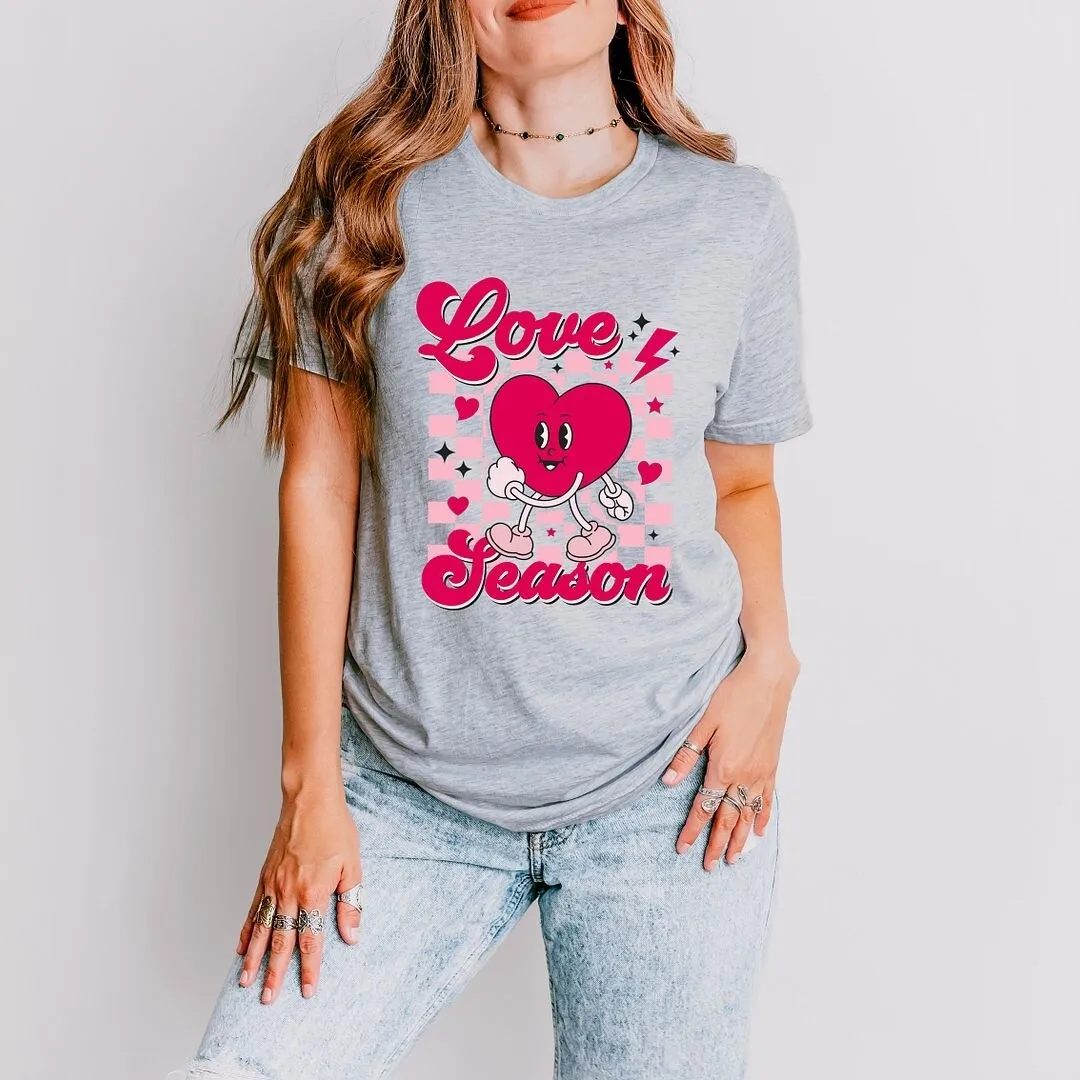Love Season Heart Short Sleeve Crewnneck Tee sold by Zulily product image thumbnail 3
