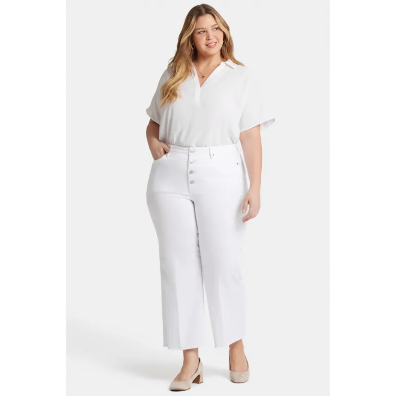 Ladies Plus-Highrise Teresa Wl Ankle Button Fly sold by Zulily