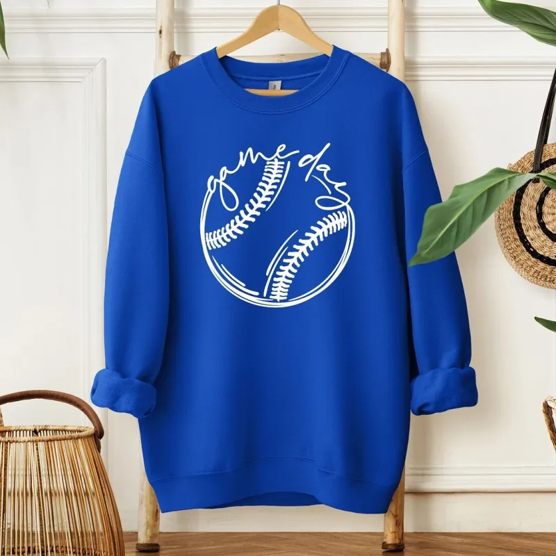 Game Day Baseball Graphic Sweatshirt sold by Zulily