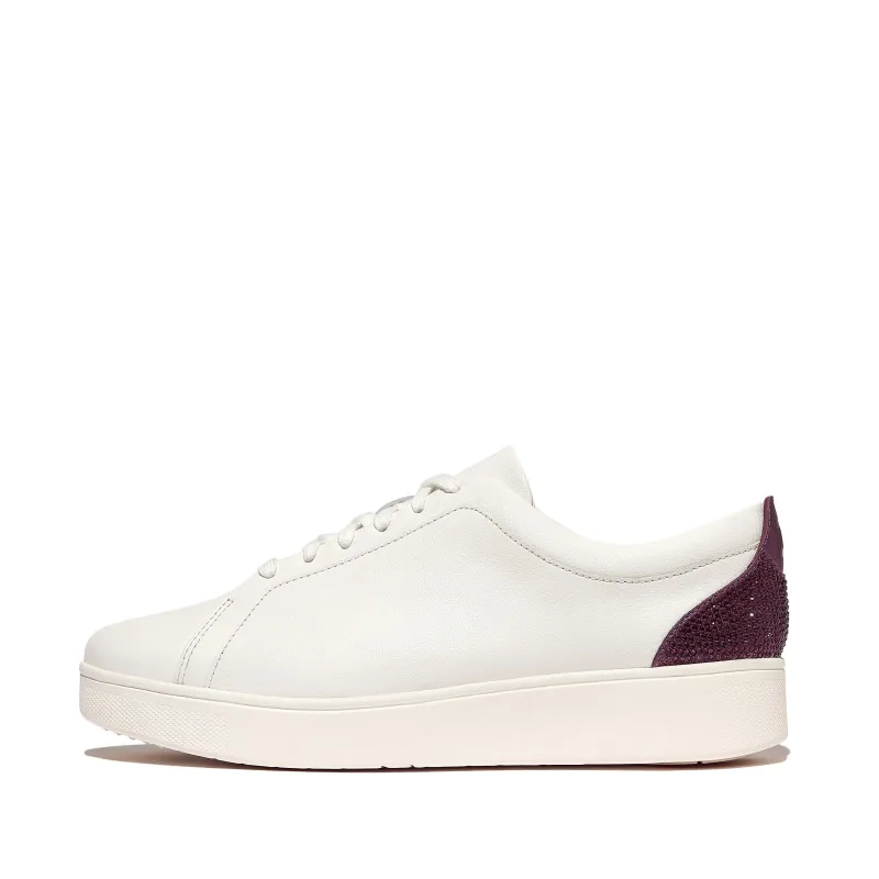 rally crystal-backtab leather sneakers hy8-b39 sold by Zulily