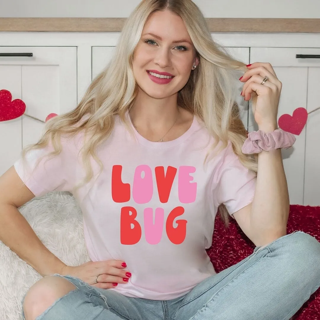 Love Bug Bold Short Sleeve Crewnneck Tee sold by Zulily product image thumbnail 3