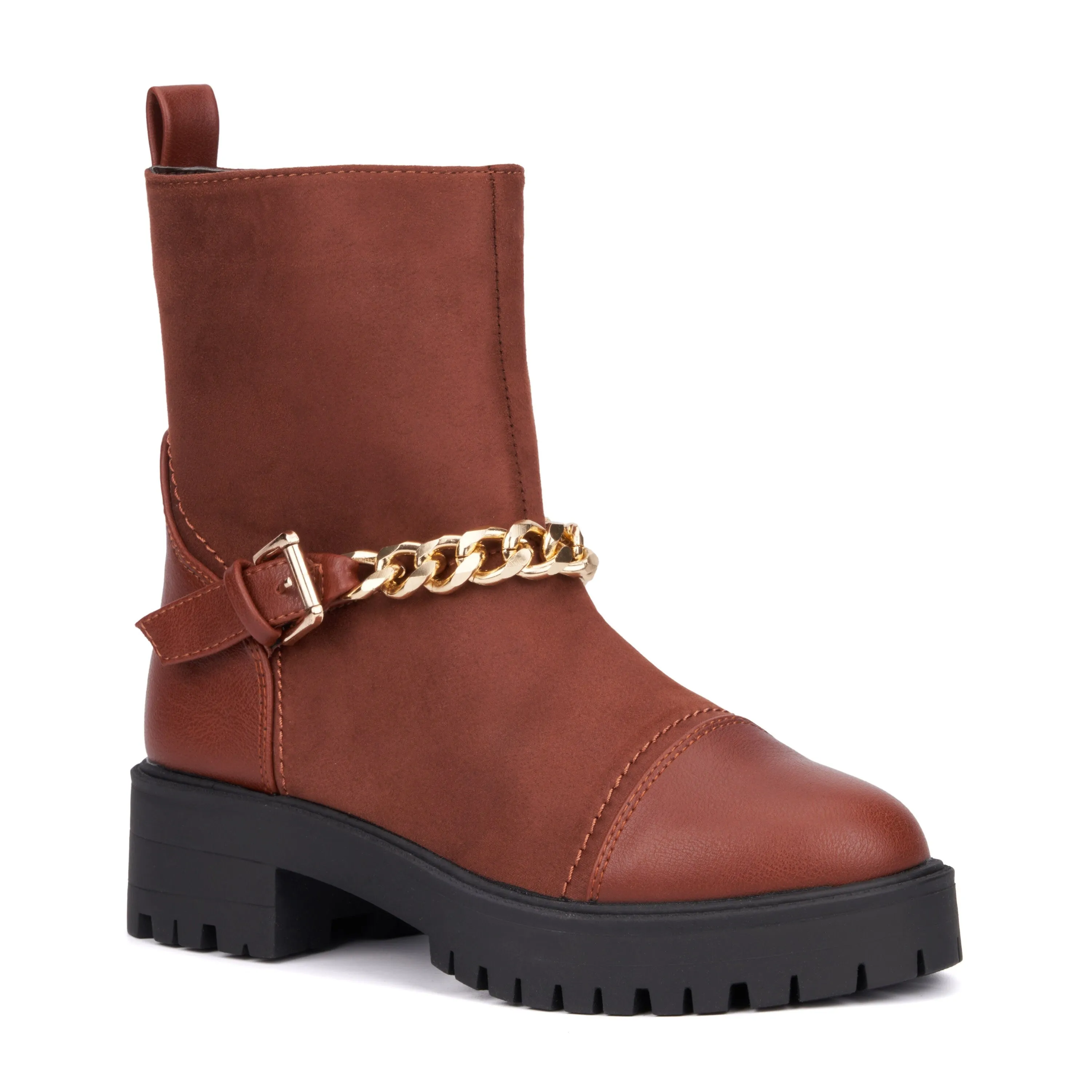 New York & Company Women's Jada Chain Boot Ankle Boots sold by Zulily