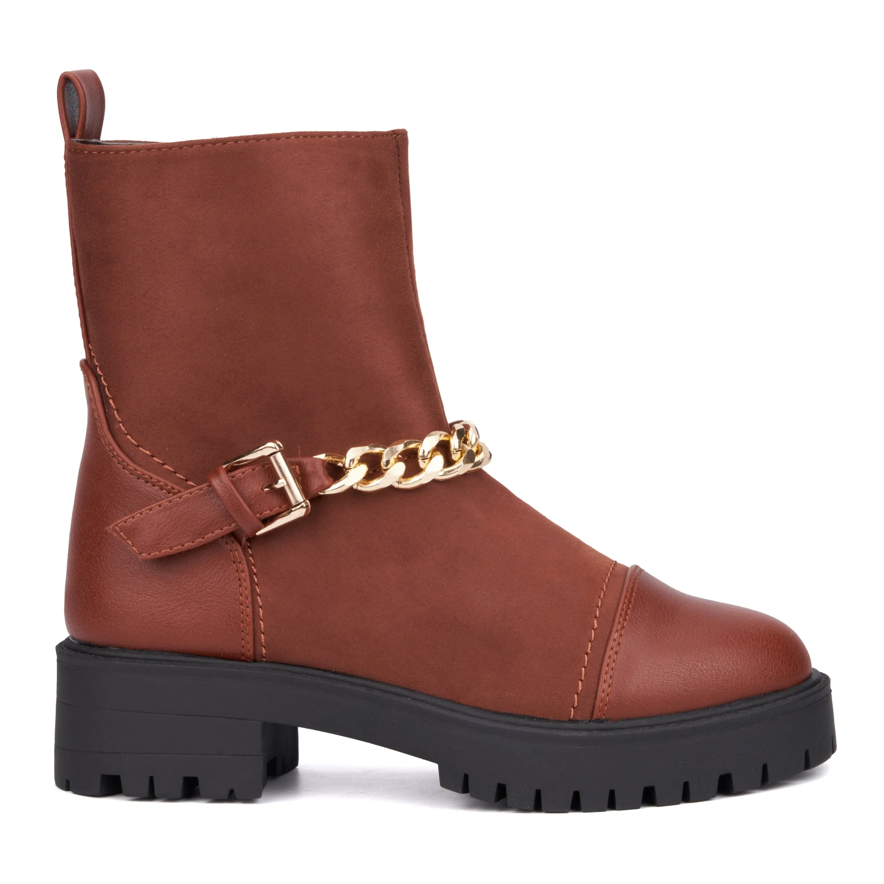 New York & Company Women's Jada Chain Boot Ankle Boots sold by Zulily product image thumbnail 2
