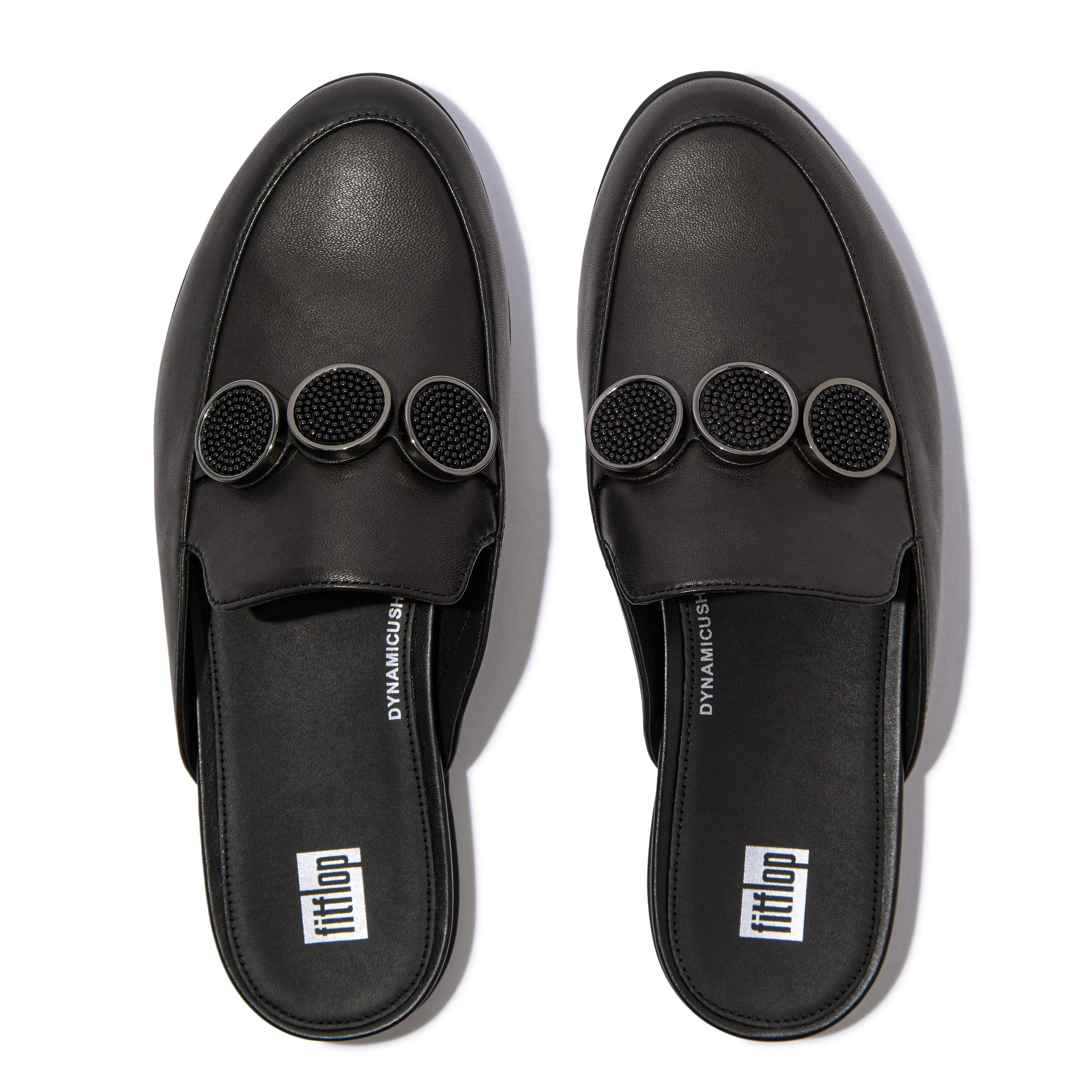 GRACIE Bead-Circle Leather Mules sold by Zulily product image thumbnail 3