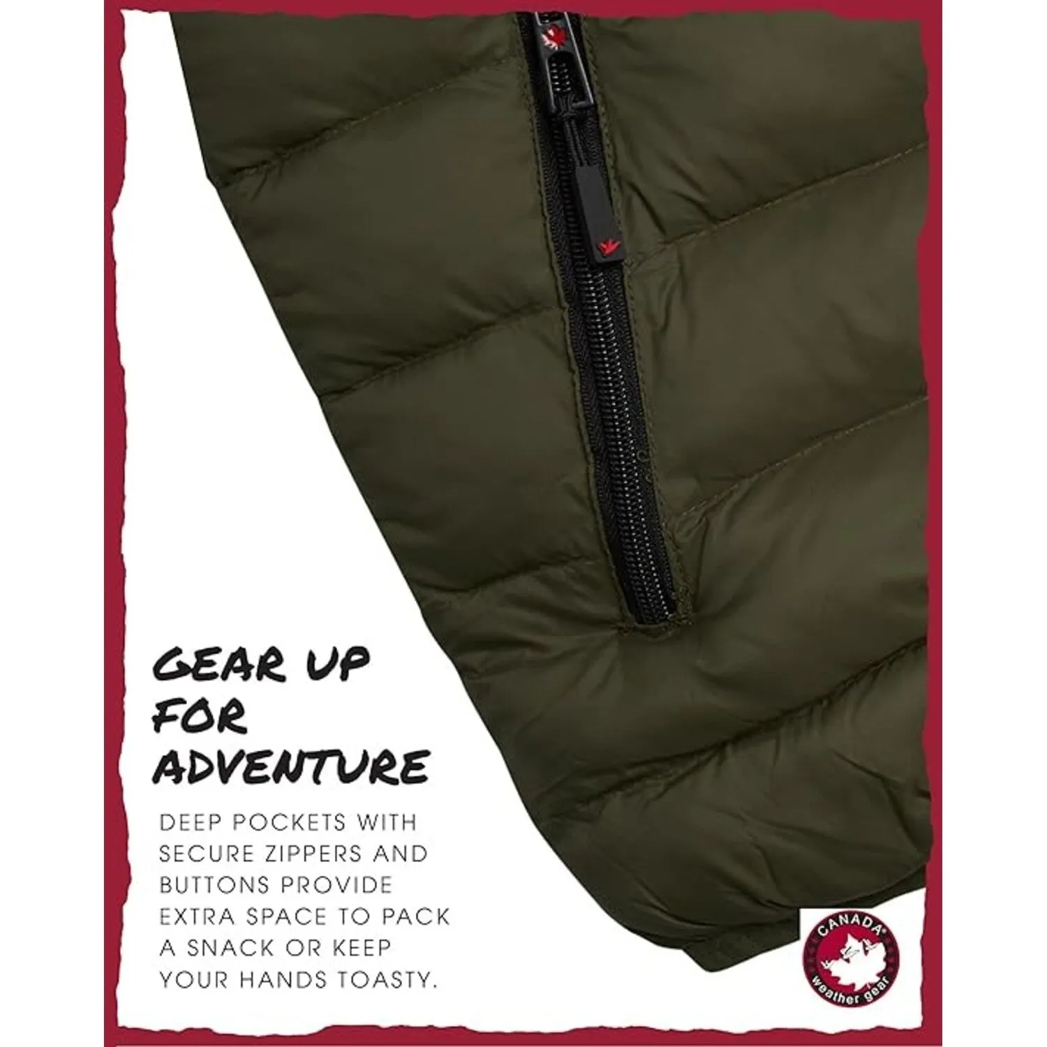 Men's Lightweight Packable Bubble Coat sold by Zulily product image thumbnail 5