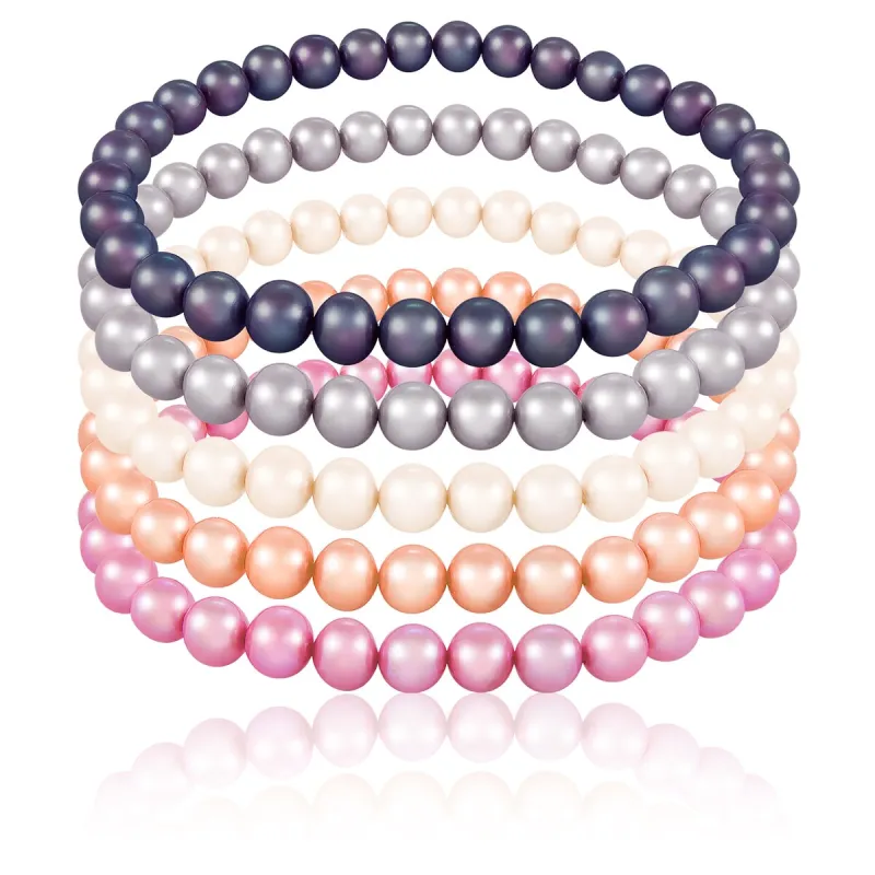 Bracelet freshwater pearl sold by Zulily