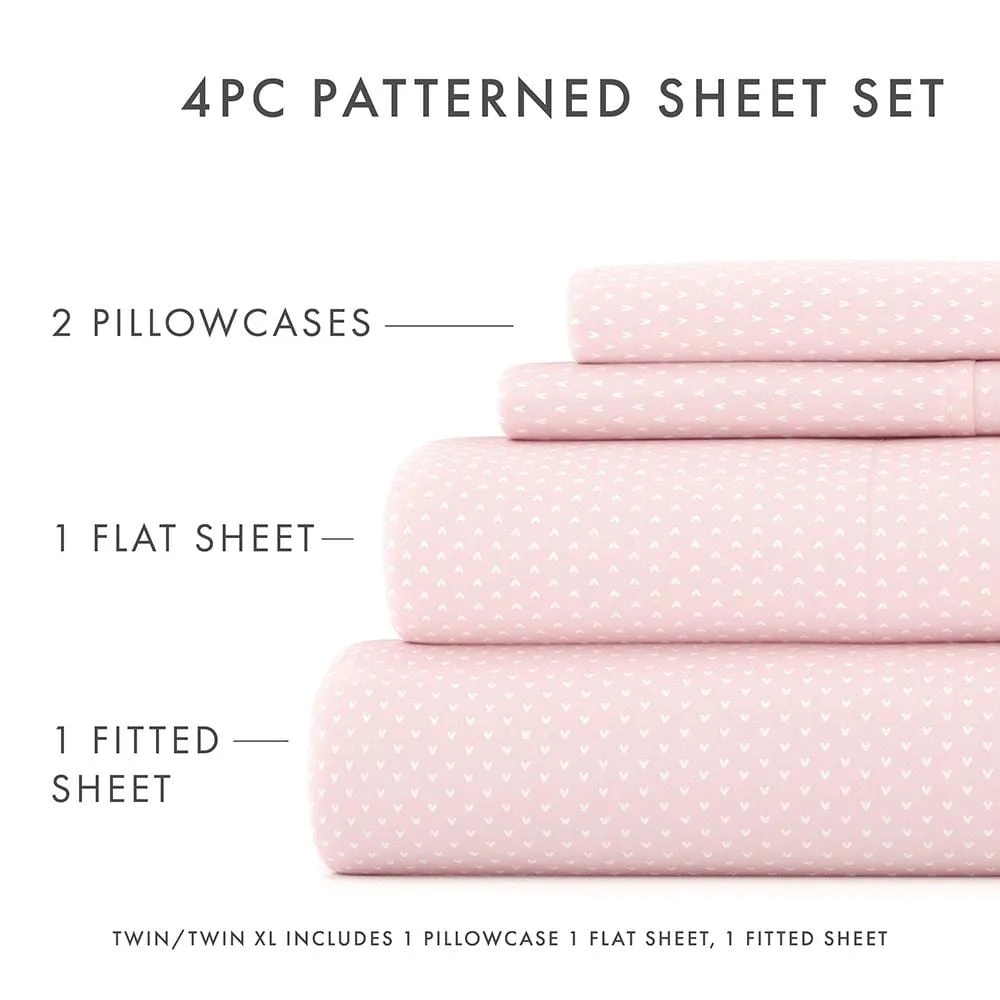 Becky Cameron Double Brushed Patterned 4 Piece Sheet Sets sold by Zulily product image thumbnail 4