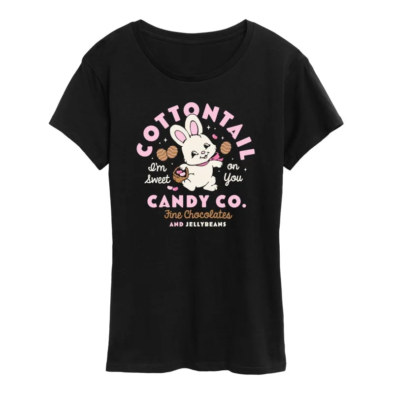 Women's Cottontail Candy Co Short Sleeve Tee sold by Zulily