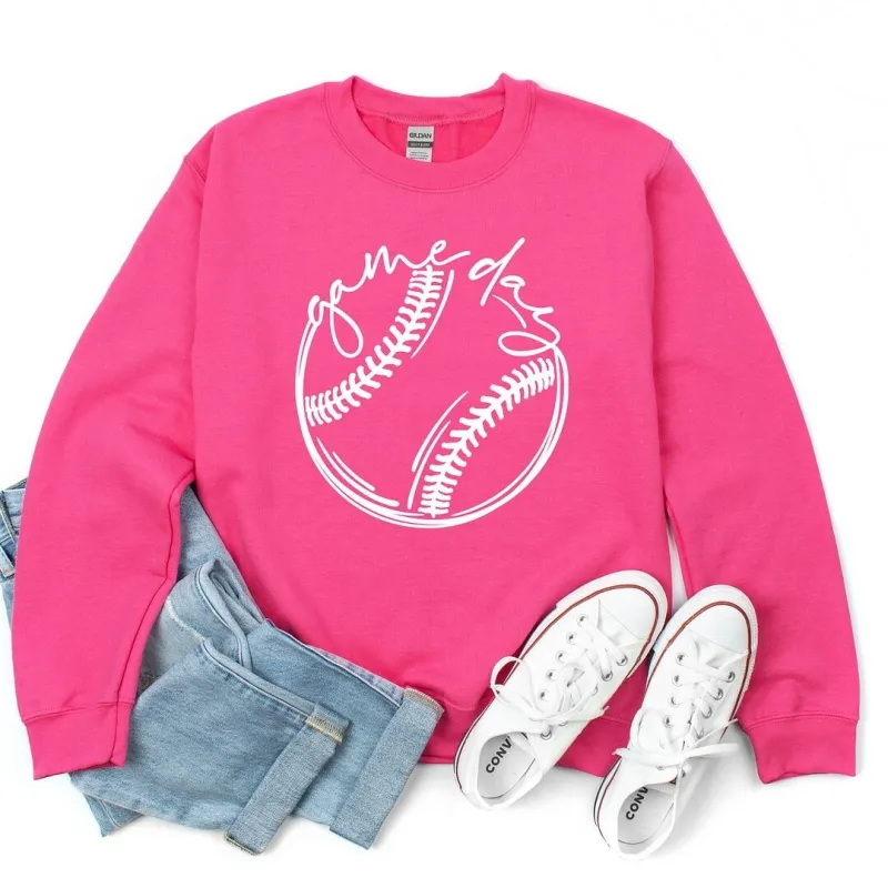 Game Day Baseball Graphic Sweatshirt sold by Zulily