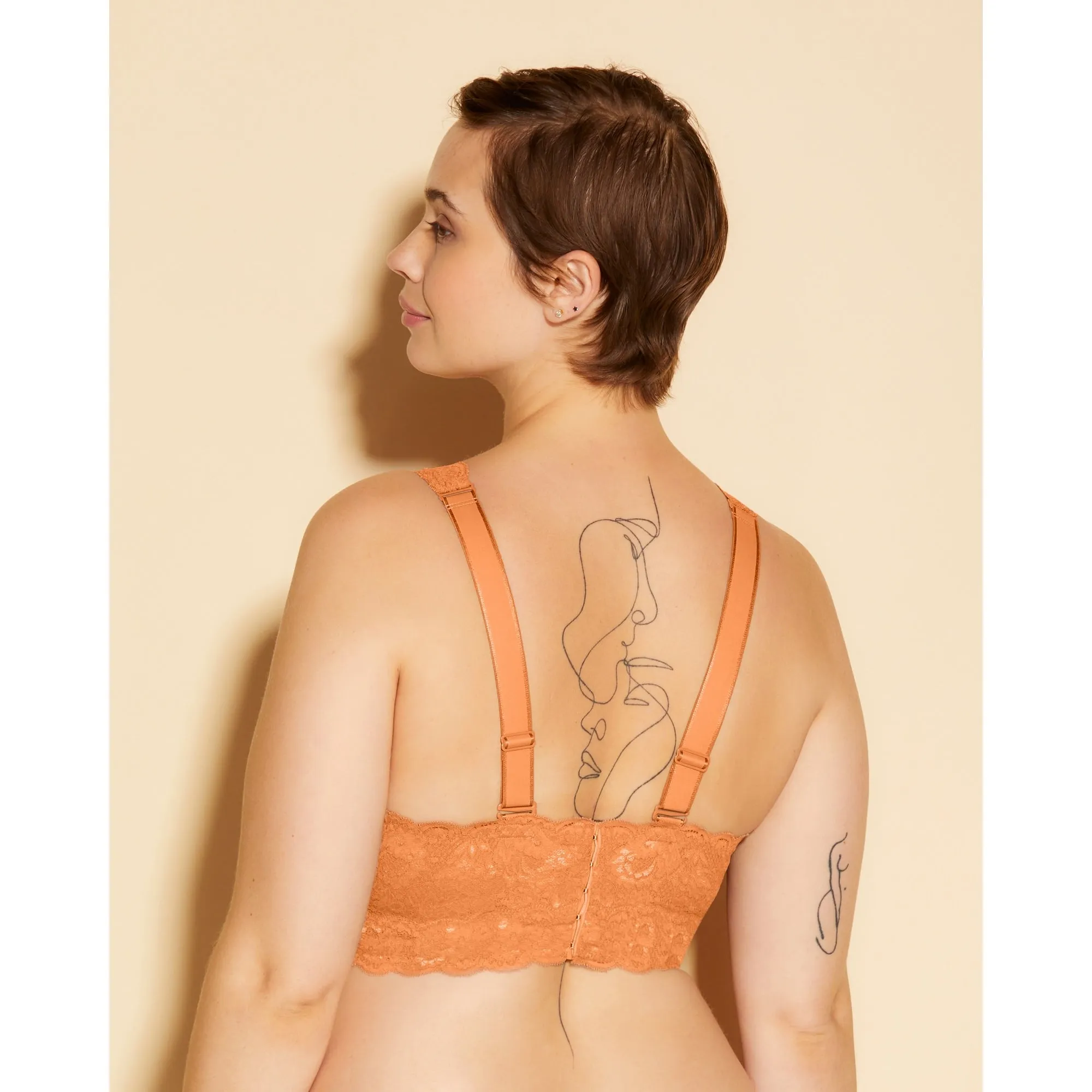 Never Say Never Super Curvy Plungie Bralette sold by Zulily product image thumbnail 2