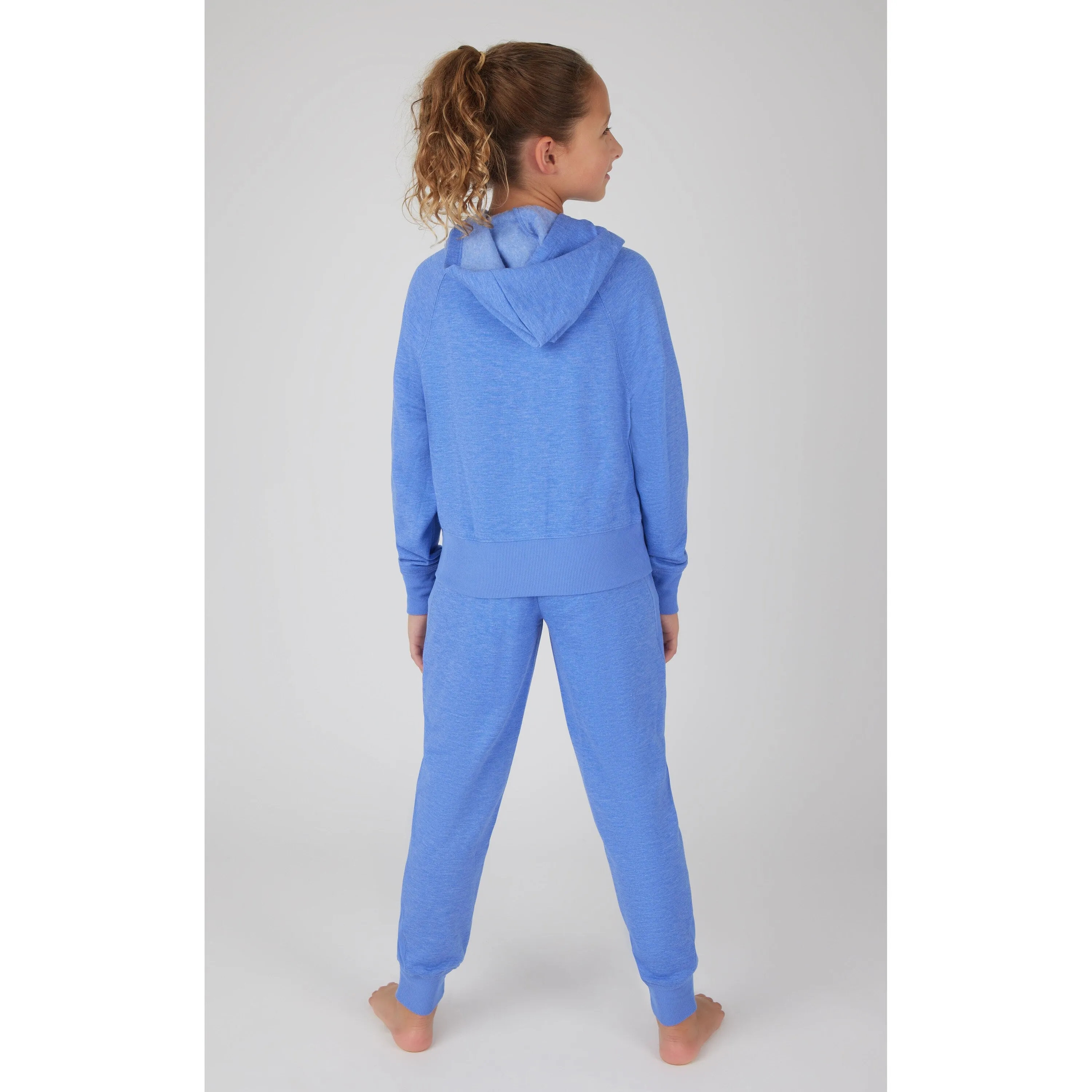 Yogalicious Girls Bruhed Terry Nonstop Hoodie and Jogger Set sold by Zulily product image thumbnail 3