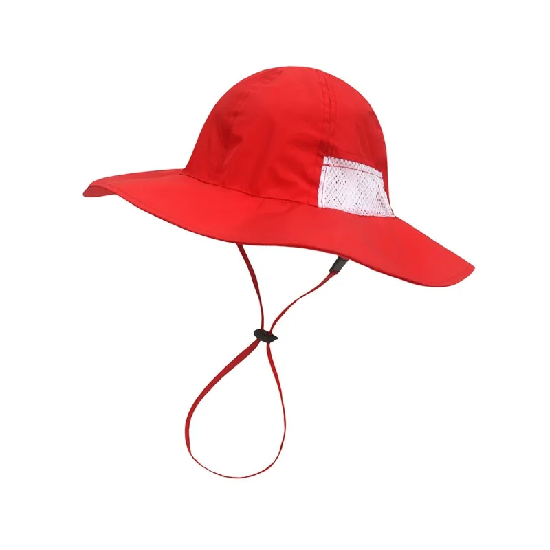 Red Breathable Mesh Bucket Hat sold by Zulily
