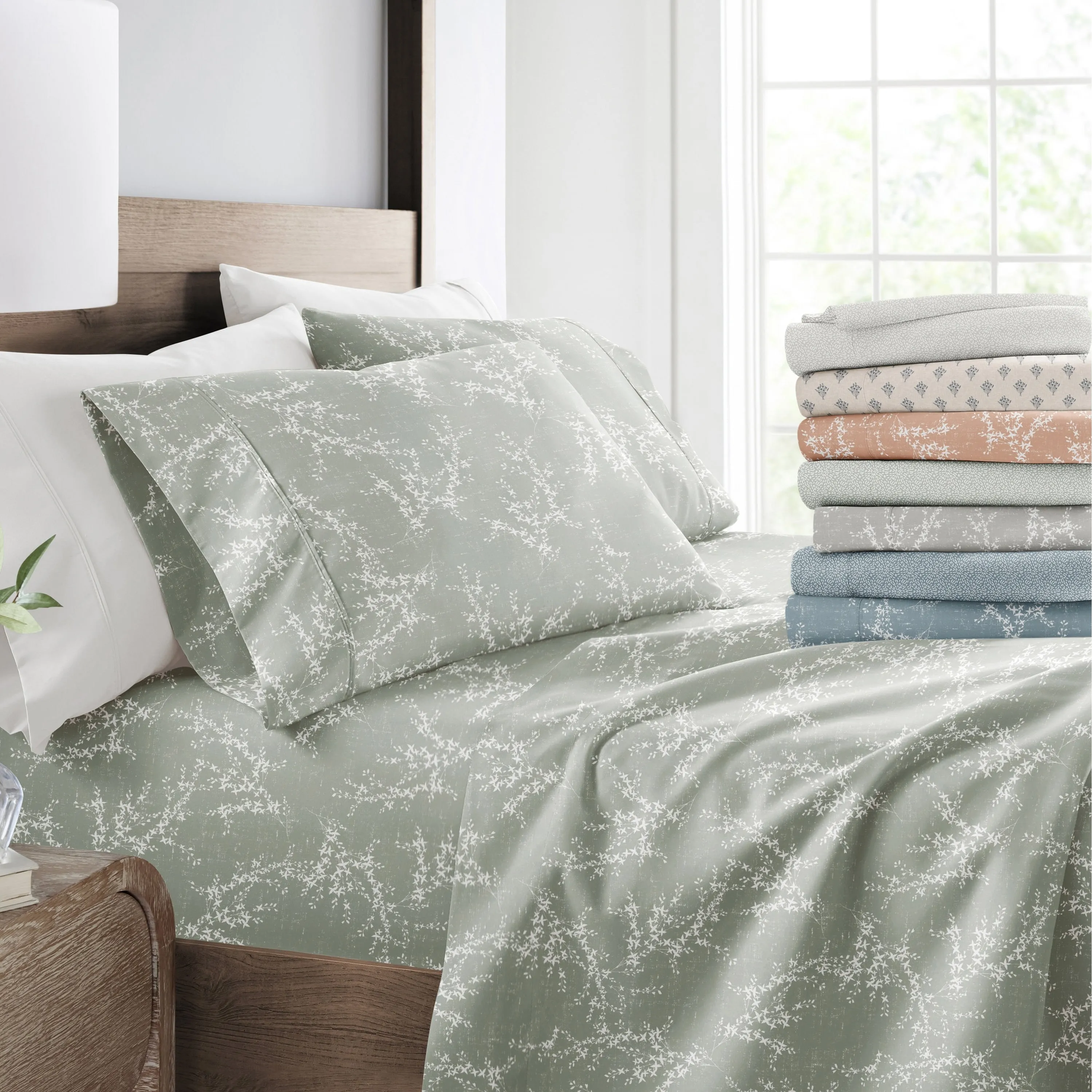 Delicate Details Patterned Ultra-Soft Bed Sheet Sets sold by Zulily product image thumbnail 2