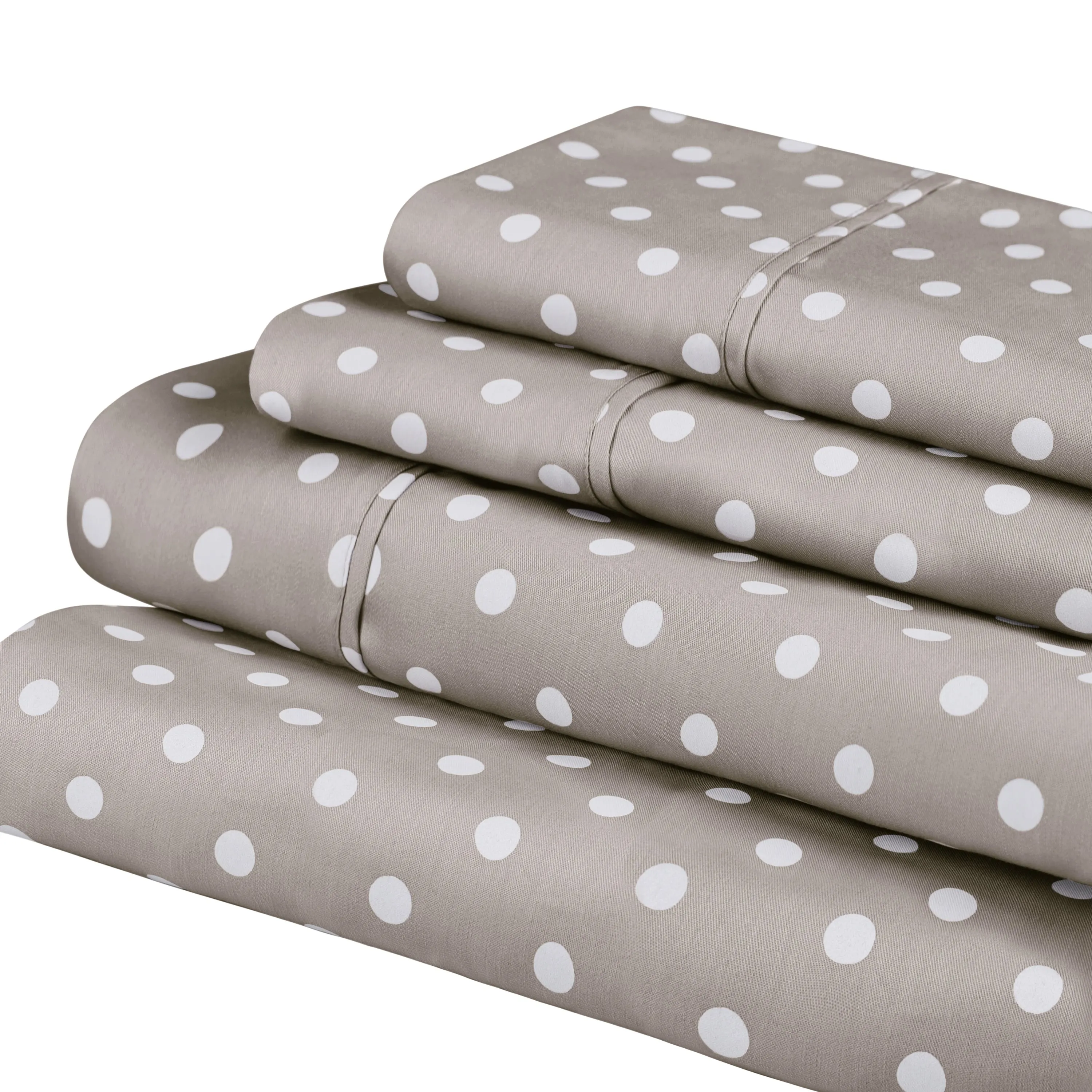 Superior Thread Count 600TC Cotton Blend Polka Dot Bed Sheet Set sold by Zulily product image thumbnail 3