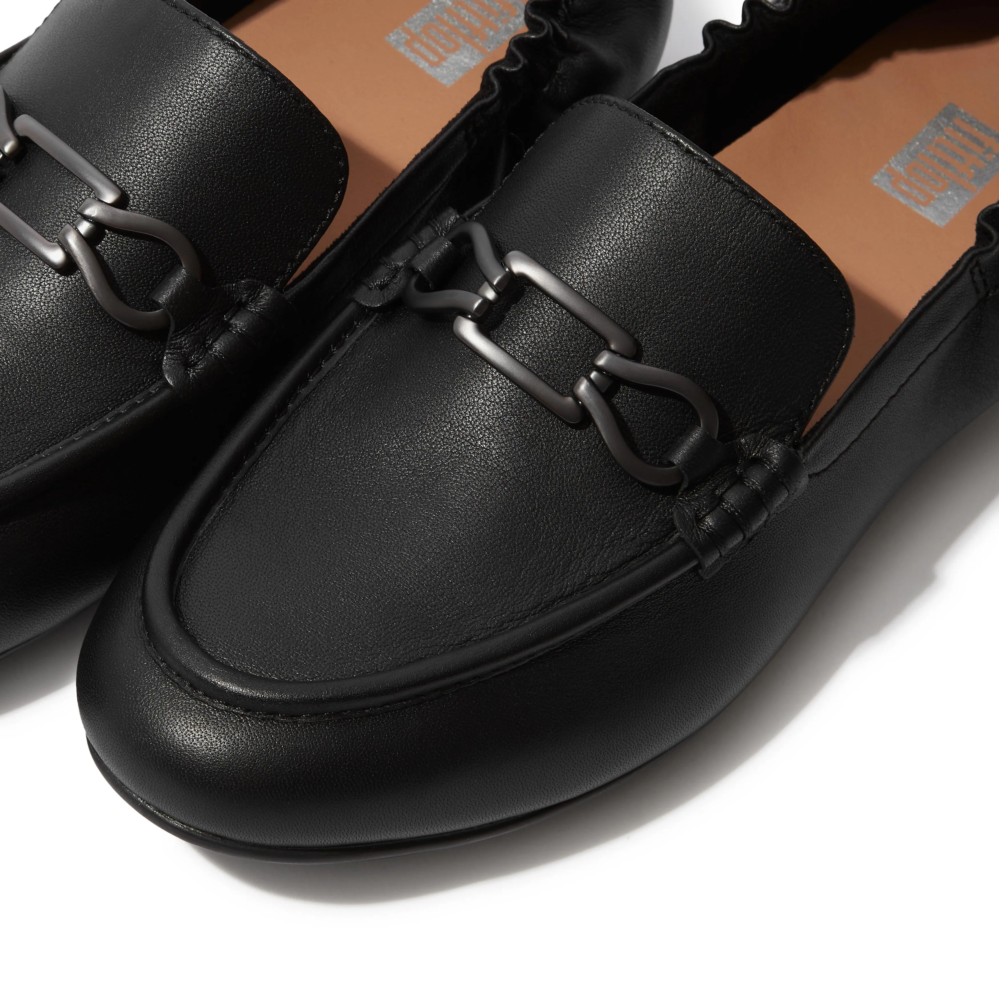 allegro chain leather loafers fd7-090 sold by Zulily product image thumbnail 3