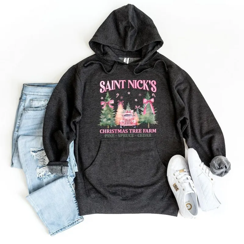 Coquette St. Nick's Farm Chart Graphic Hoodie sold by Zulily