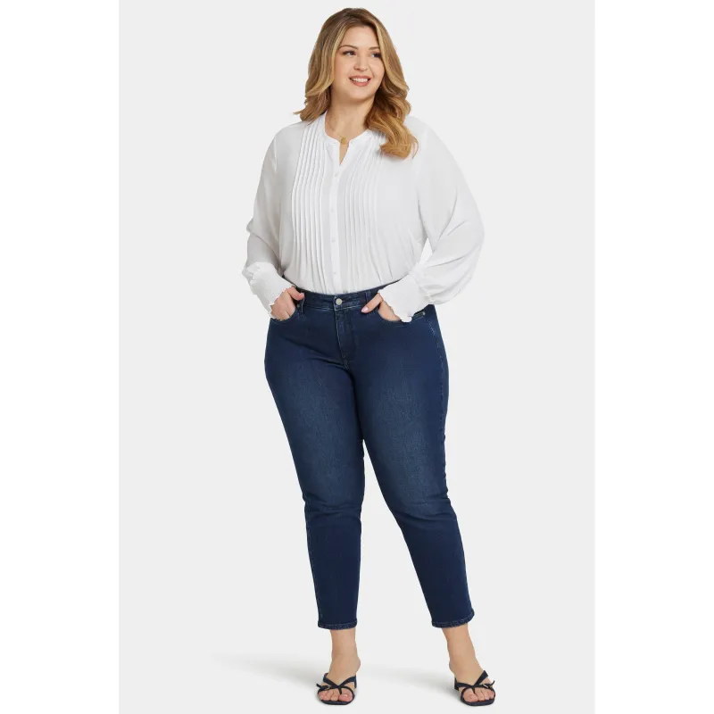 Ladies Plus-Sheri Slim Ankle sold by Zulily