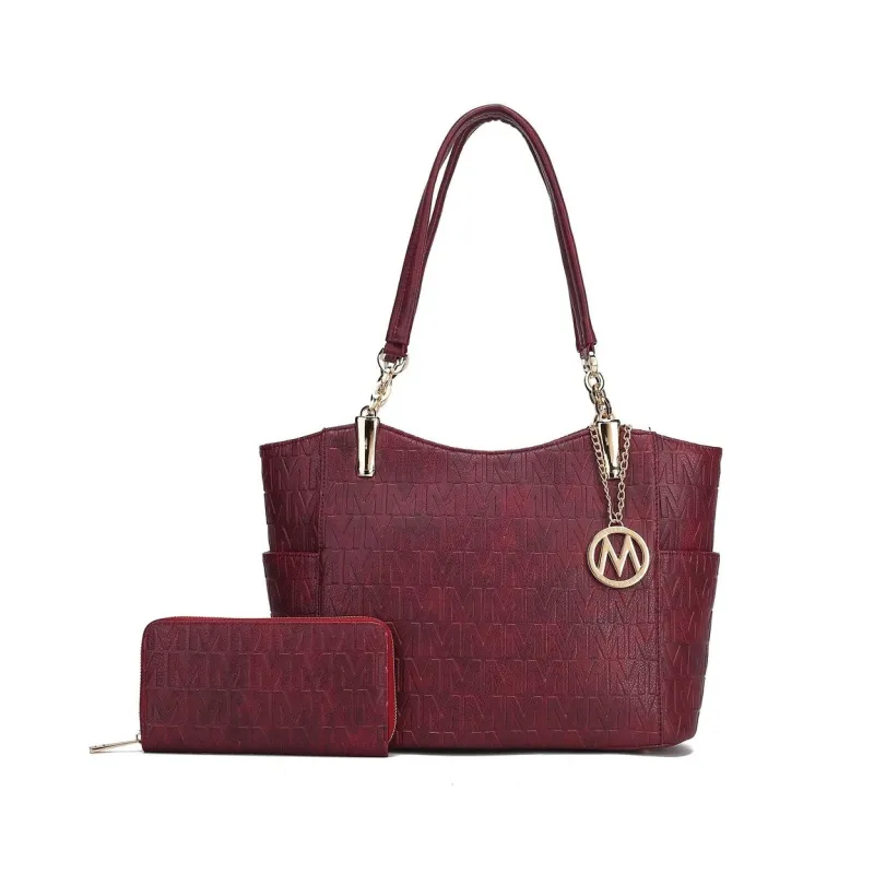 MKF Collection Allison 2 PCS Tote & Wallet by Mia K. sold by Zulily