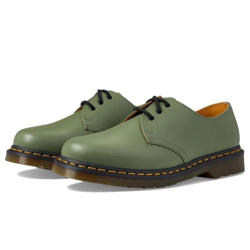 Dr. Martens 1461 3Eye Leather Oxford Shoe Unisex White Size 5 Women 4 Men sold by Zulily