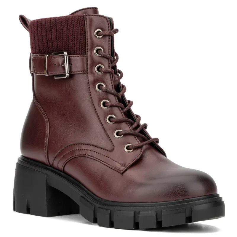 New York & Company Women's Christine Lug Sole Boots sold by Zulily