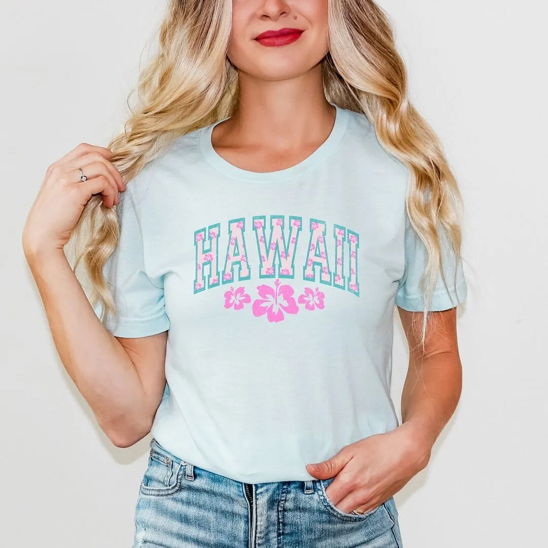 Hawaii Varsity Grunge Short Sleeve Crewnneck Tee sold by Zulily product image thumbnail 3