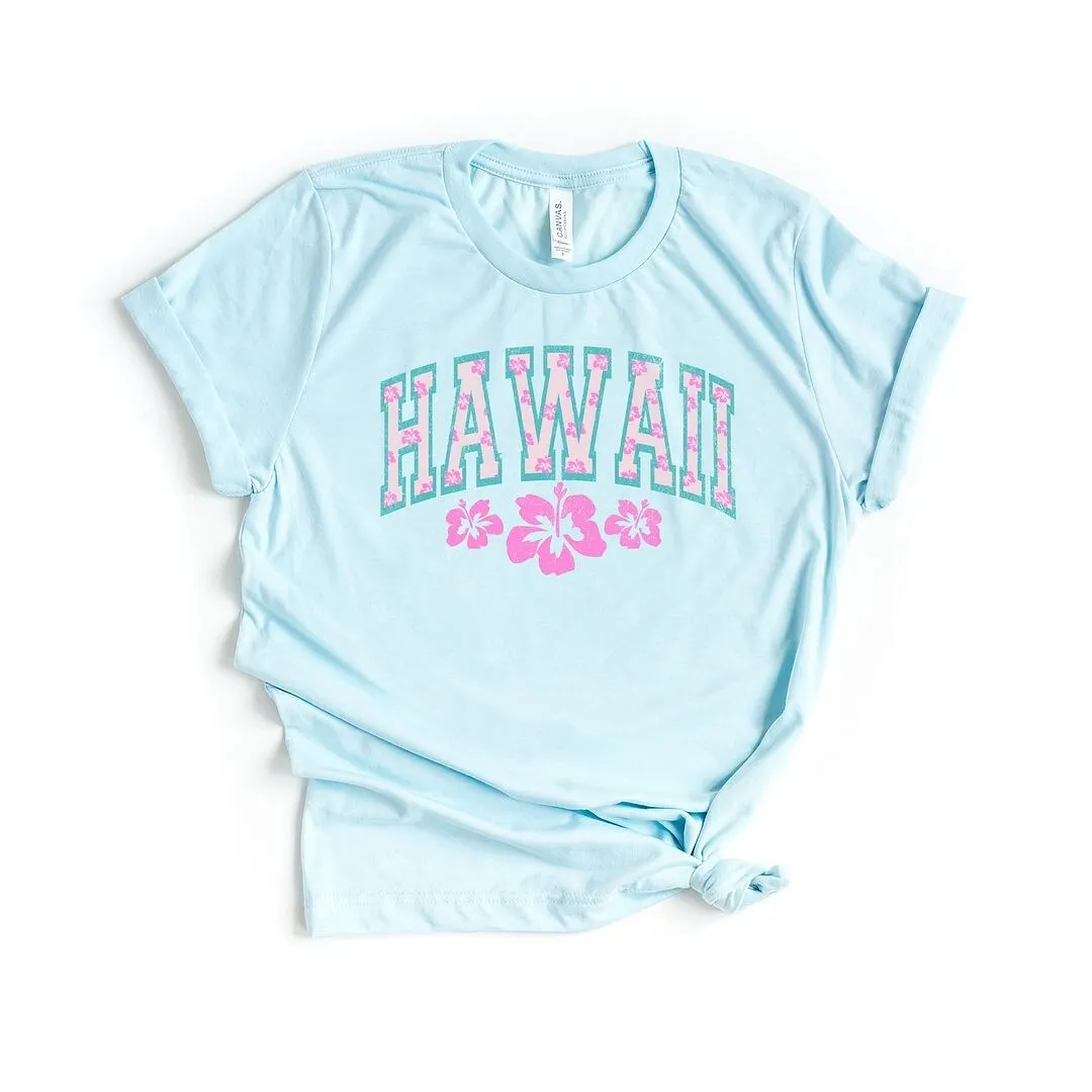 Hawaii Varsity Grunge Short Sleeve Crewnneck Tee sold by Zulily product image thumbnail 2