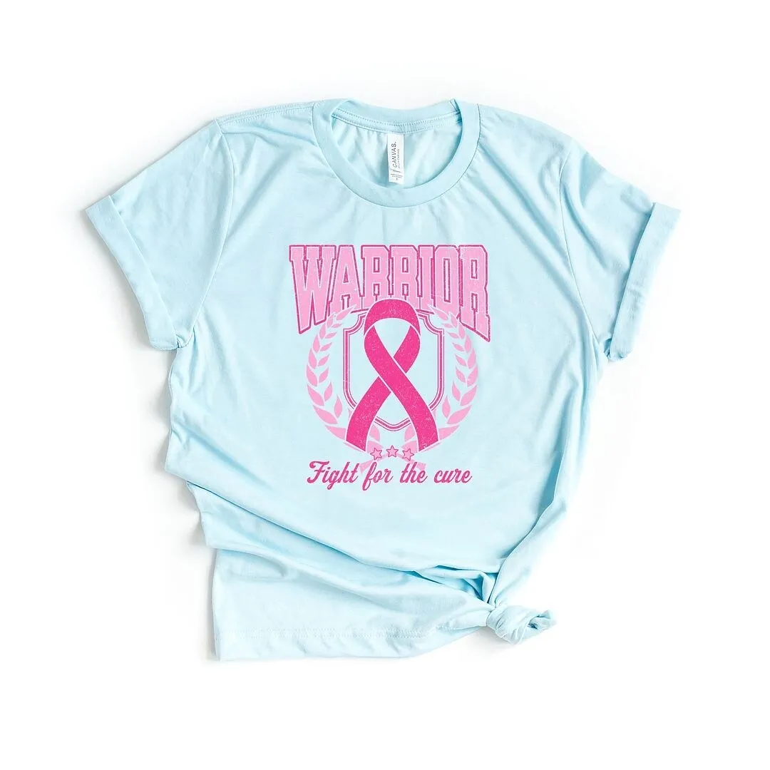 Pink Ribbon Warrior Short Sleeve Crewnneck Tee sold by Zulily product image thumbnail 2