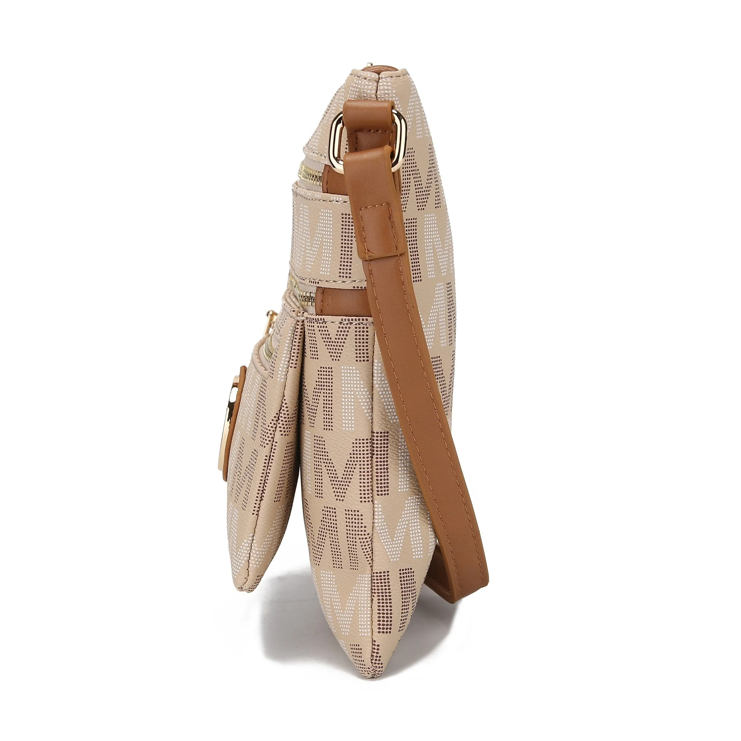 Beatrice M Signature Multi Compartments Crossbody Bag sold by Zulily product image thumbnail 4